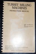 Lagun FT Series Turret Mill Instruction & Parts Manual